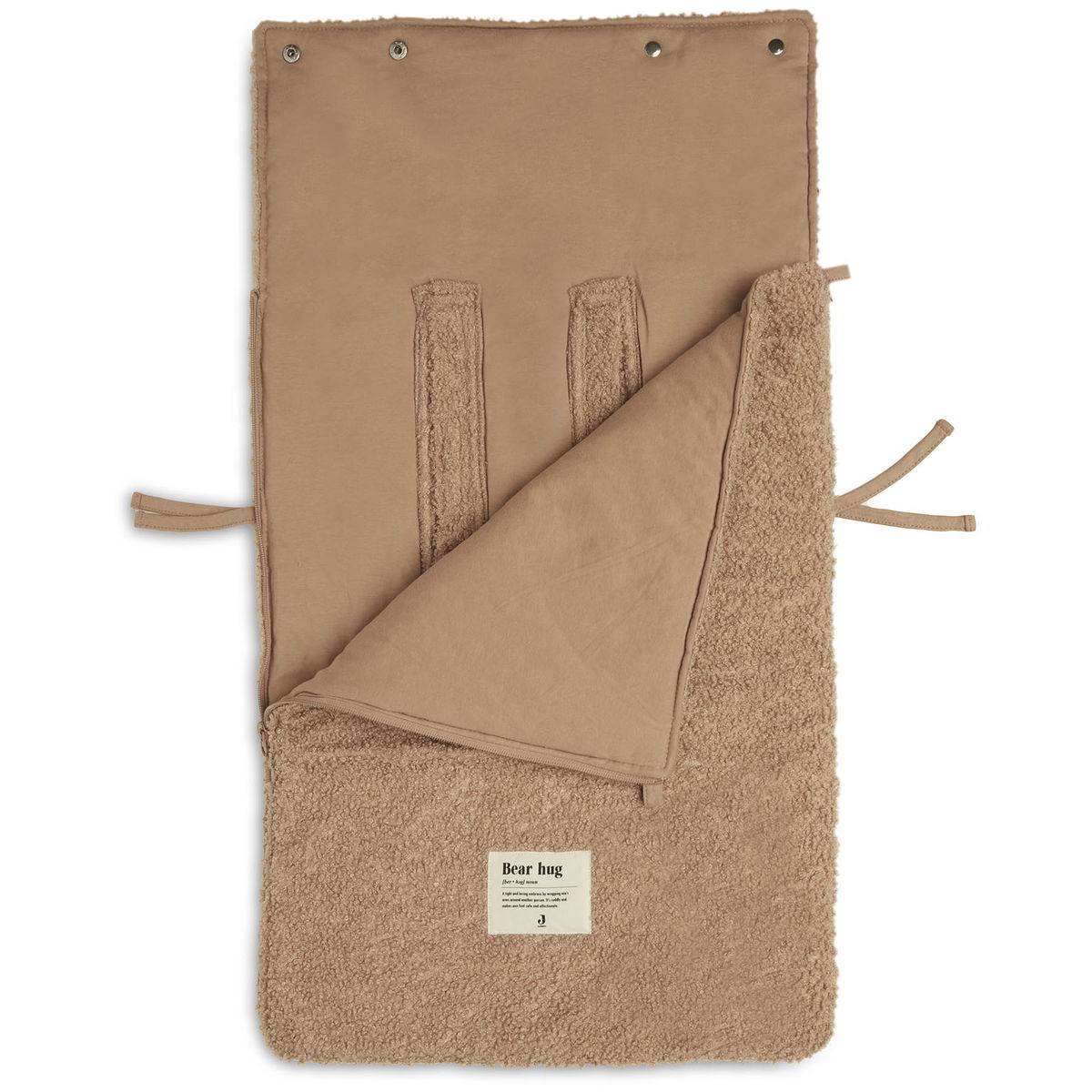 JolleinJollein   Fusssack Babyschale boucle biscuit