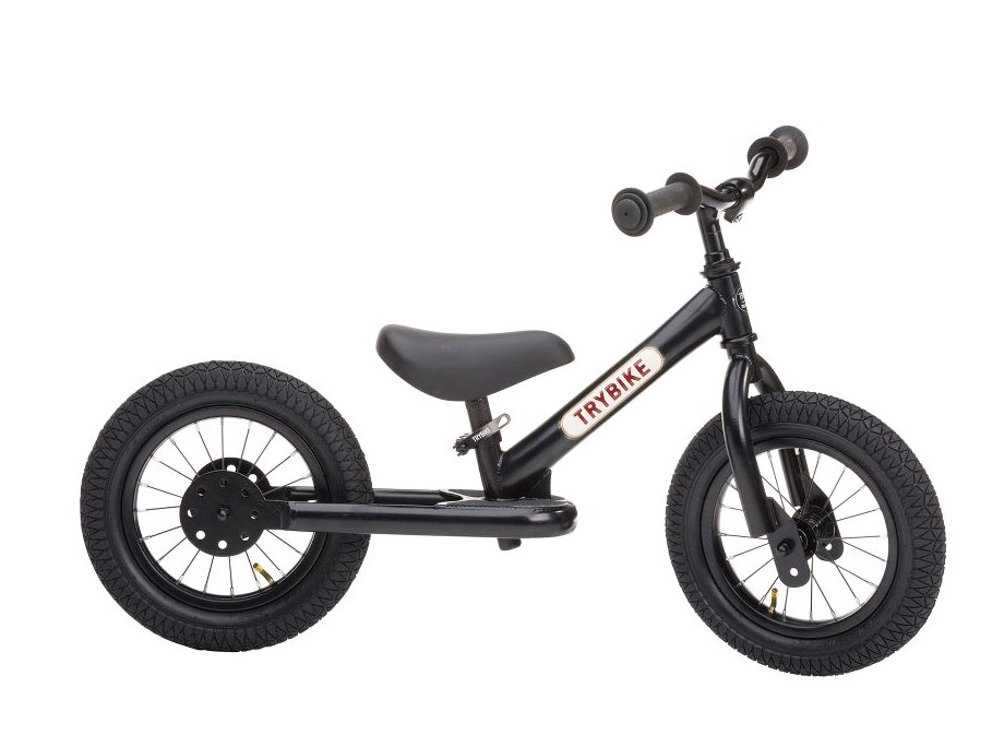 Trybike - Løbecykel, Sort Sort