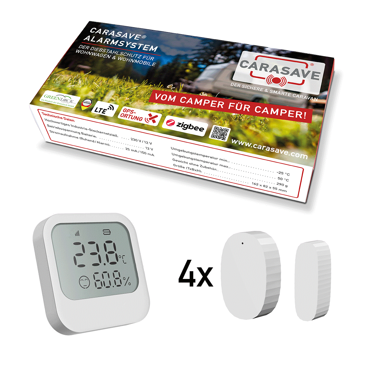 Carasave SDVE01 Vanlife Edition alarmsysteem