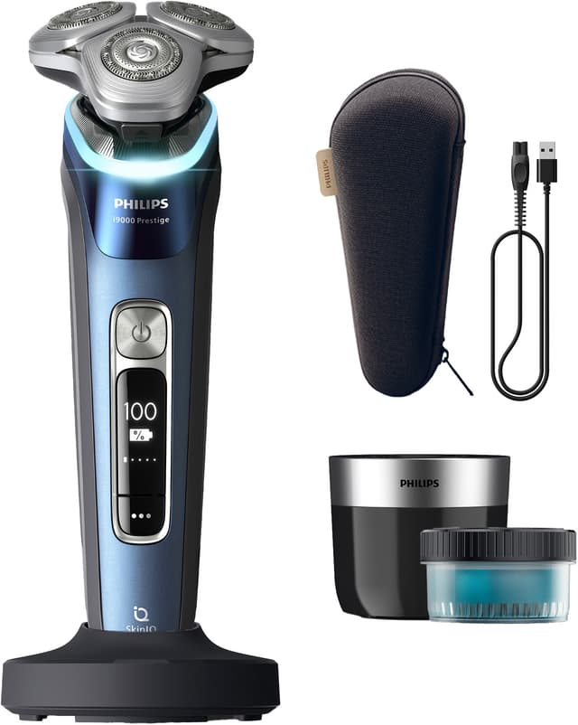 Philips i9000 Prestige barbermaskine XP9201/30 (blå)