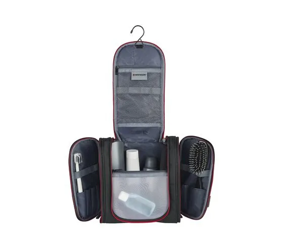 Wenger/SwissGear 611877, Toilettaske, Polyester, Sort, Monokromatisk, Lynlås, 6 L