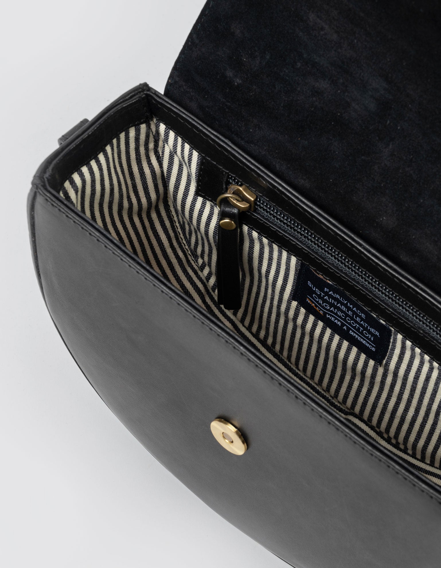 Ava - Black Classic Leather