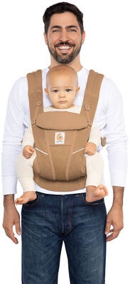 Ergobaby Omni Breeze Bæresele, Camel Brown