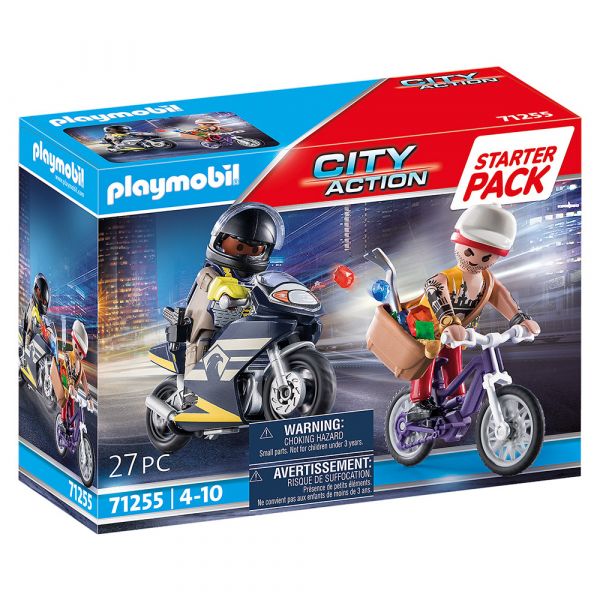 Playmobil: Starter Pack: Forças Especiais e Ladrão - 71255