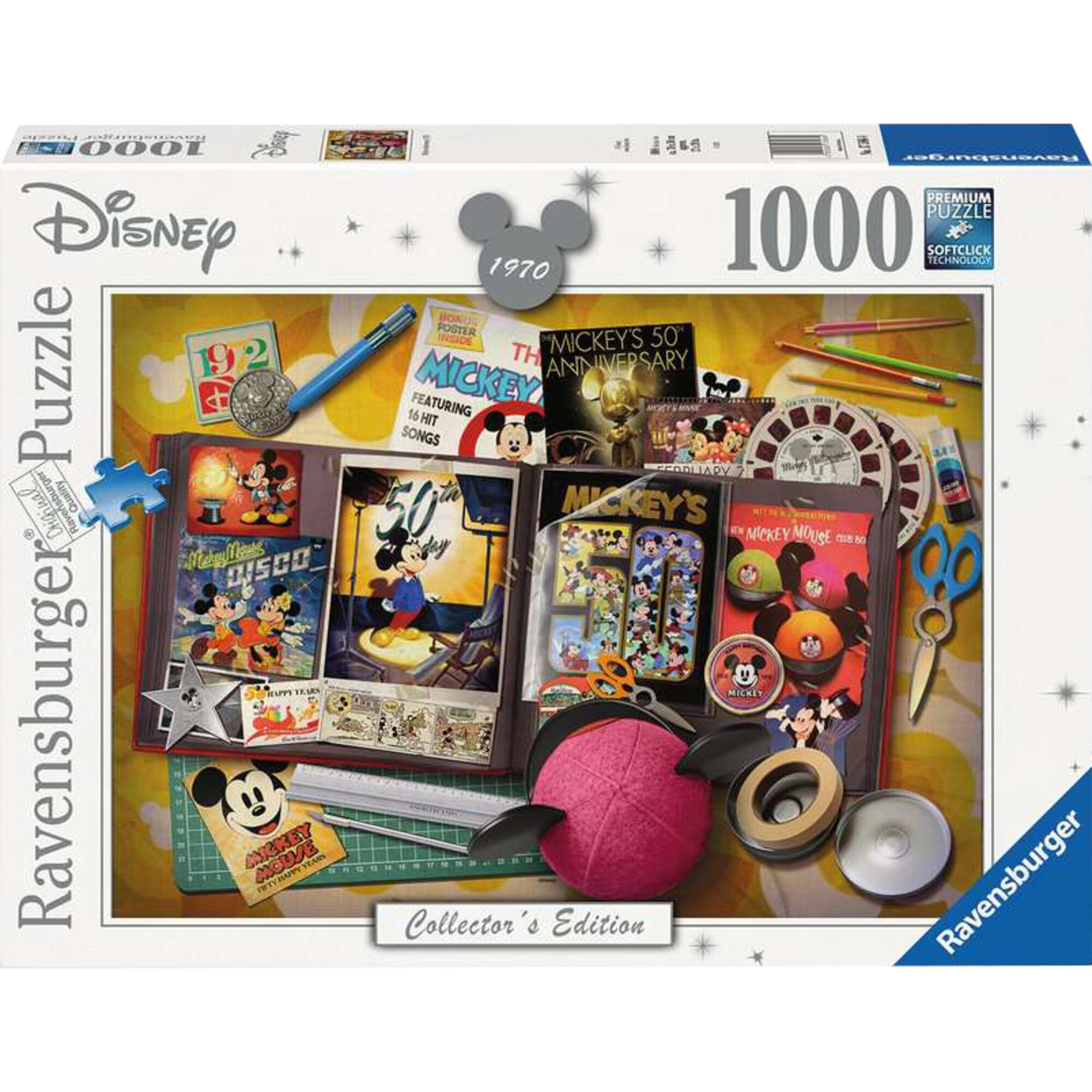 Ravensburger Puzzle Puzzle Disney Collector's Edition - 1970 Mickey Anniversary