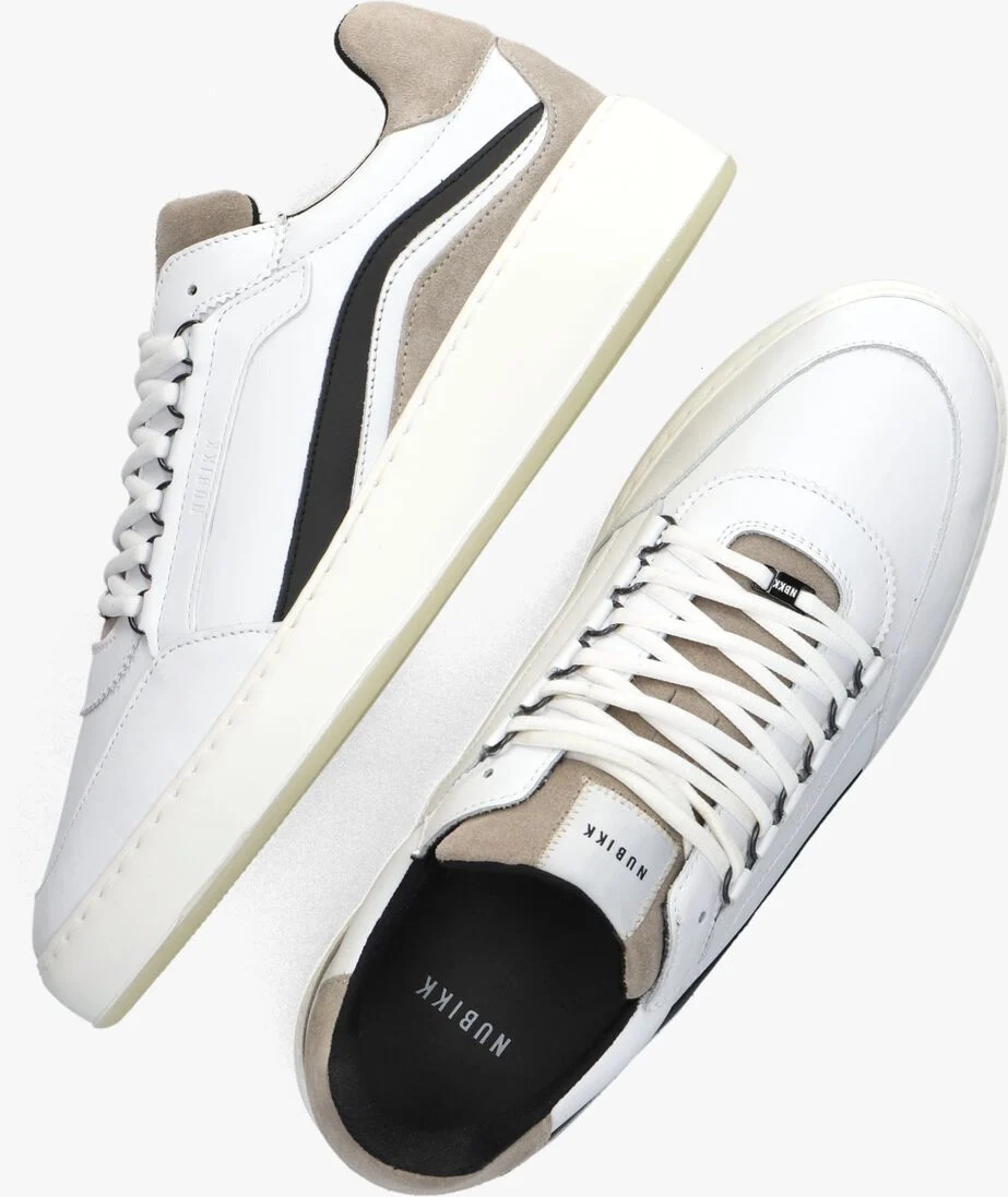 NUBIKK witte nubikk lage sneakers jiro jam