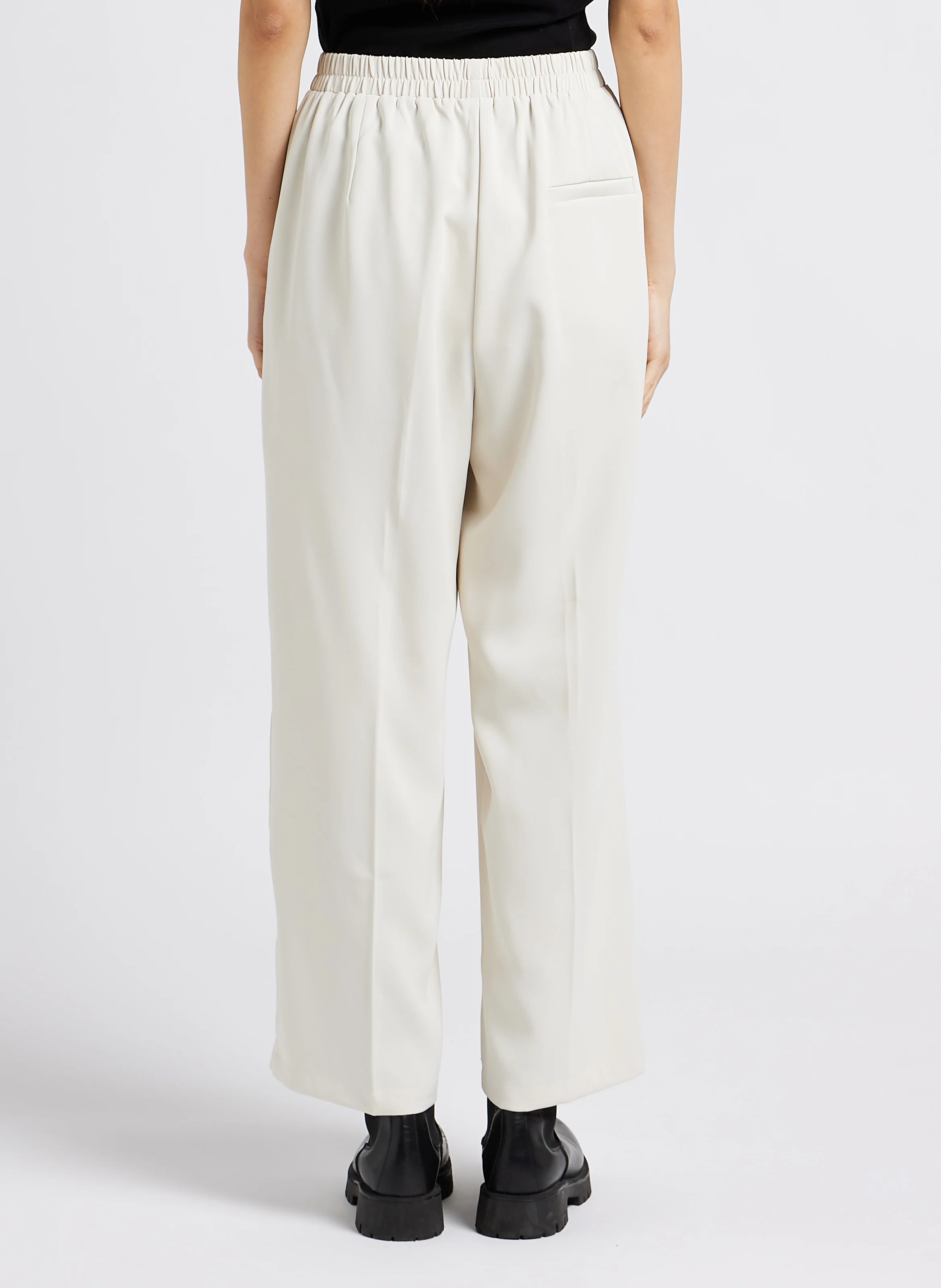 LEVI - Pantalon droit taille mi-haute | Beige