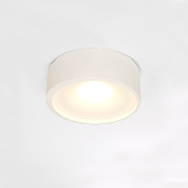 Artdelight Plafondlamp Orlando Wit Ã 14cm