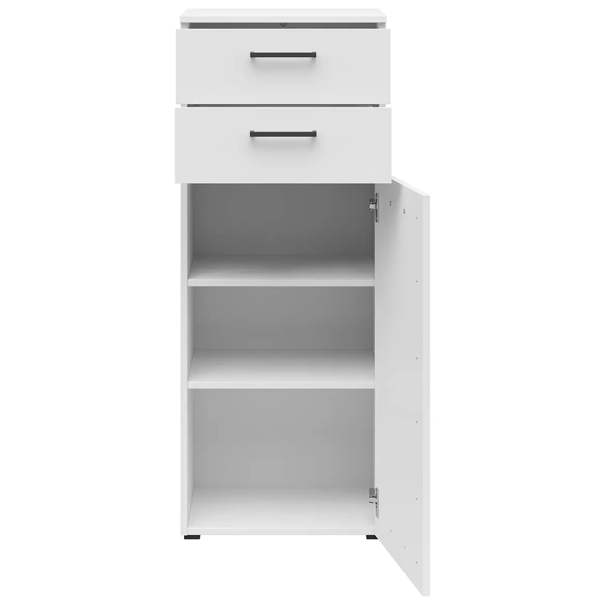 Kommode1T2L Cabinet weiss