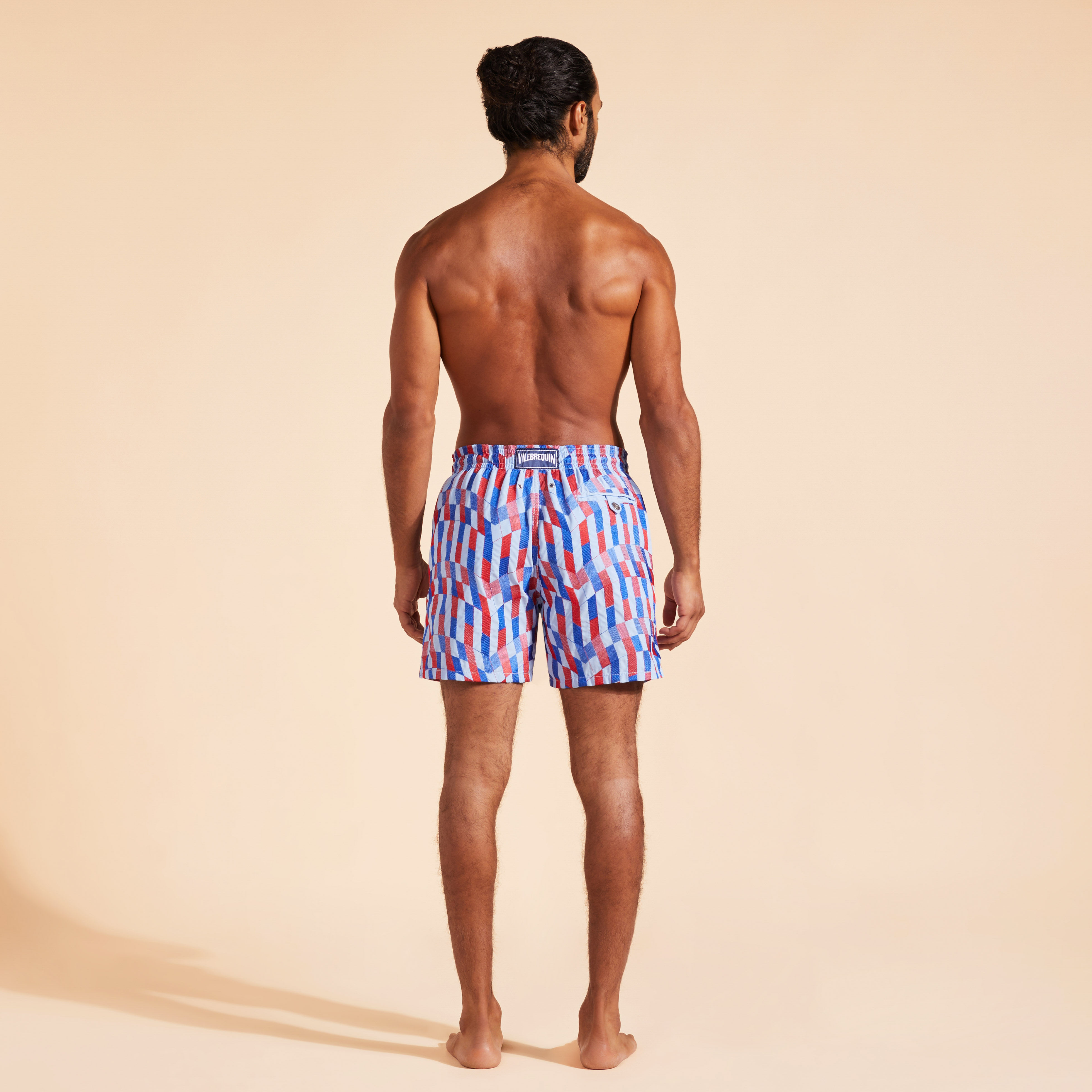 Maillot de bain homme brodé Graphic Glass