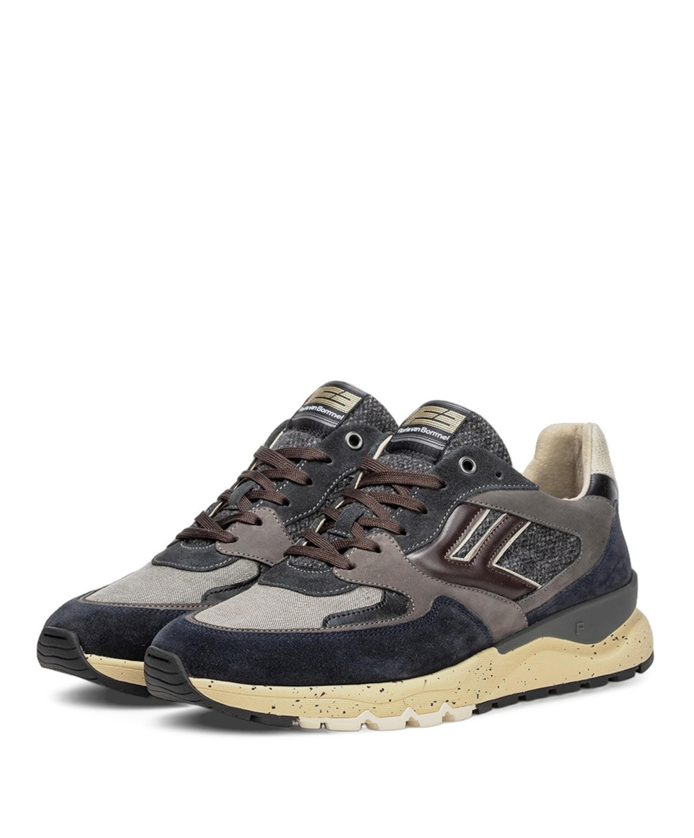 Floris van Bommel heren sneakers blauw