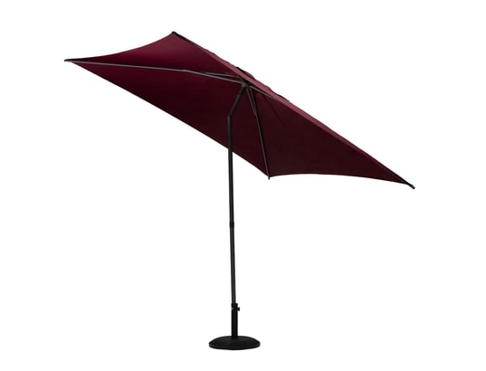 HESPERIDE - Parasol soya carré - bordeaux