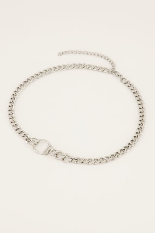 Iconic schakelketting met grove sluiting