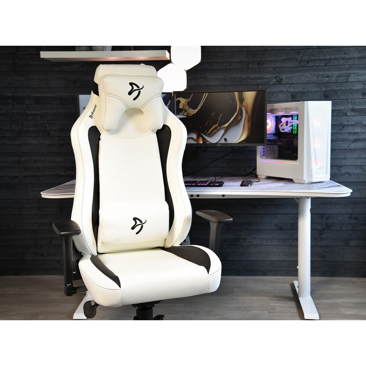 Arozzi Vernazza SoftPU gamingstol (hvit)
