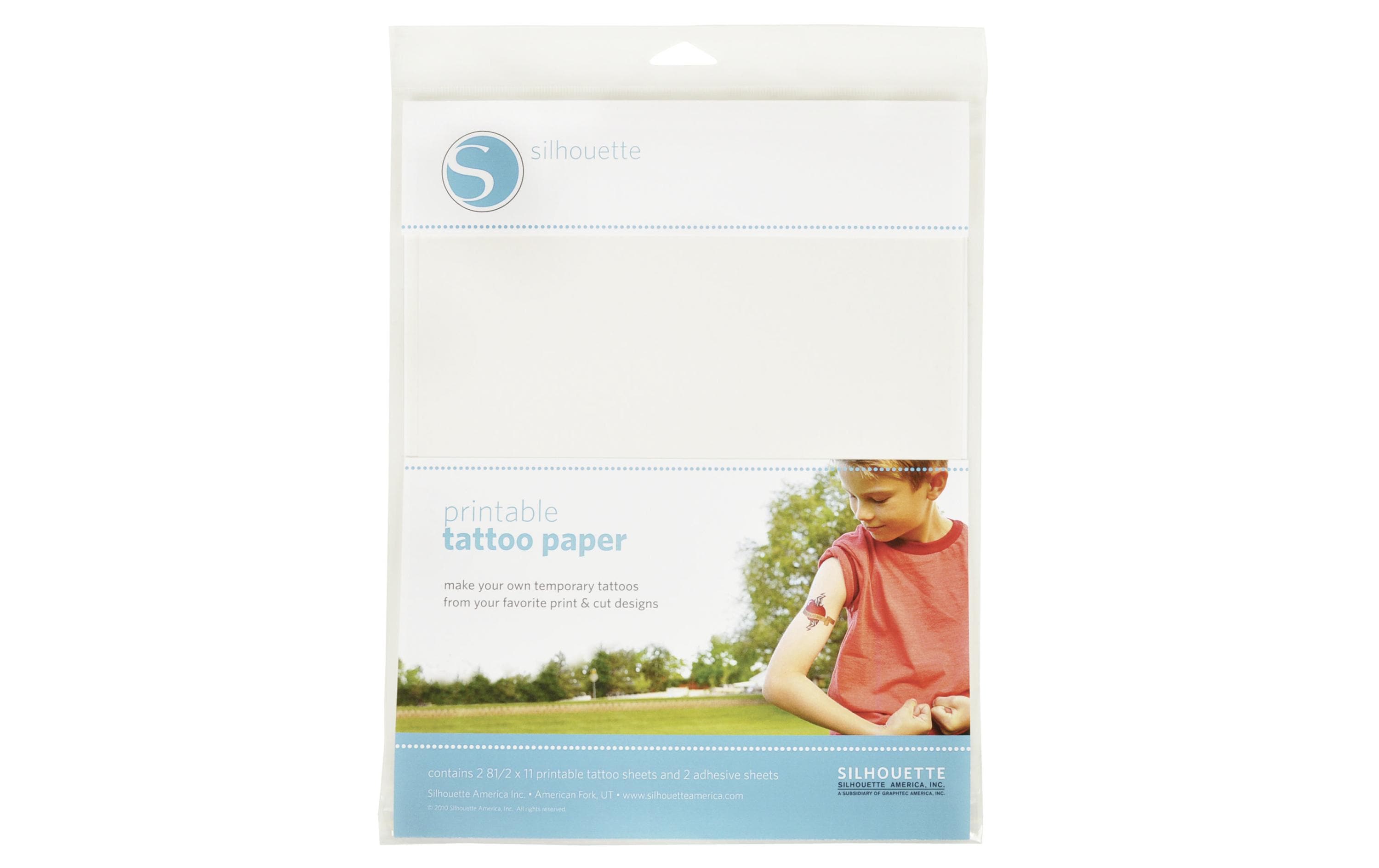 Tattoopapier bedruckbar transparentKreieren Sie Ihre eigenen temporären Tattoos