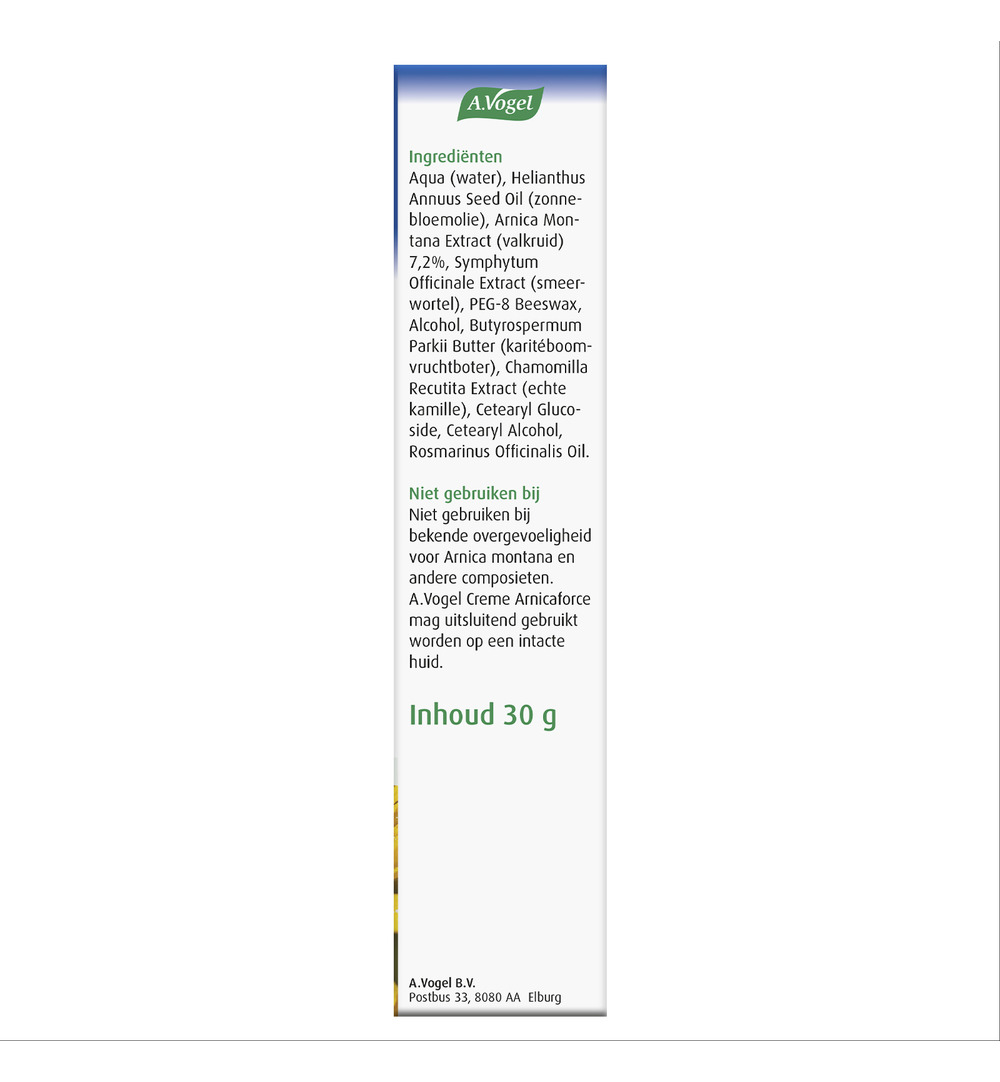 A.Vogel Creme arnicaforce (30 gr)