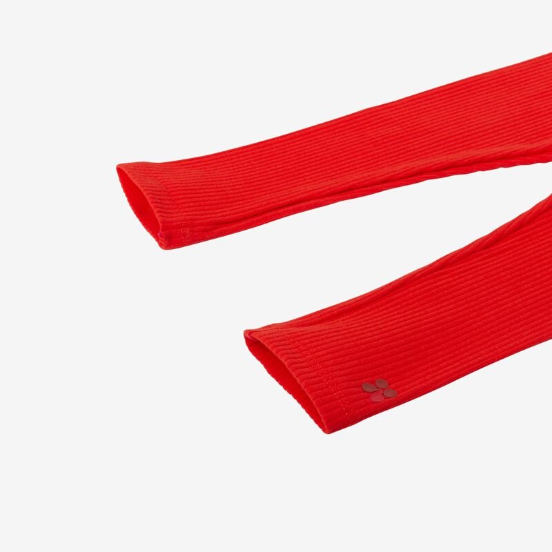 Legging bébé fille rouge côtelé Catimini Rouge