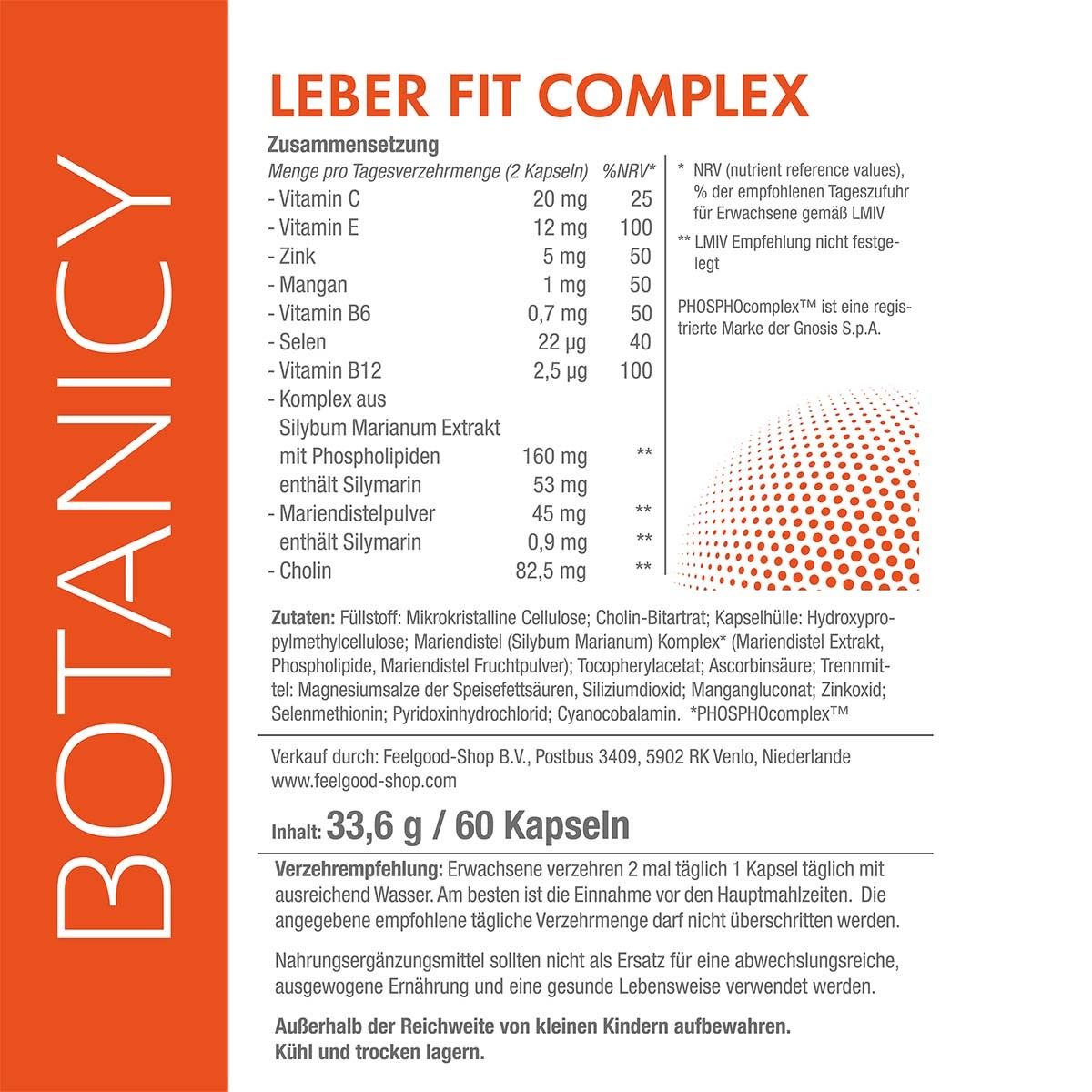 BOTANICY Leber Fit Complex