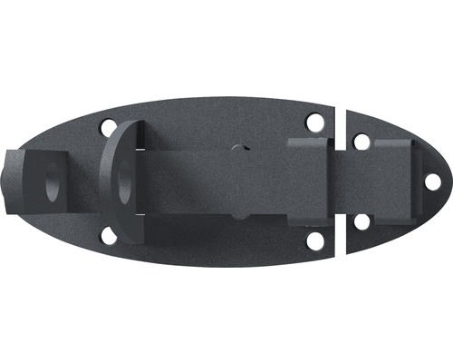 Duravis 90x44 mm zwarte diamant slotbout