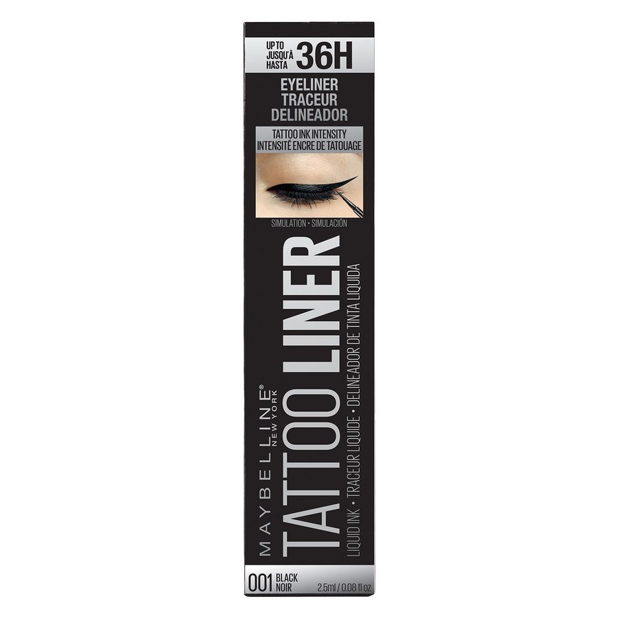 Maybelline New York Tattoo Liner Liquid Ink Inked Black 2,5ml