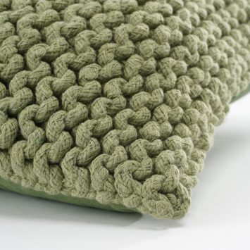 SIerkussen l.groen - l55xb35xh10cm