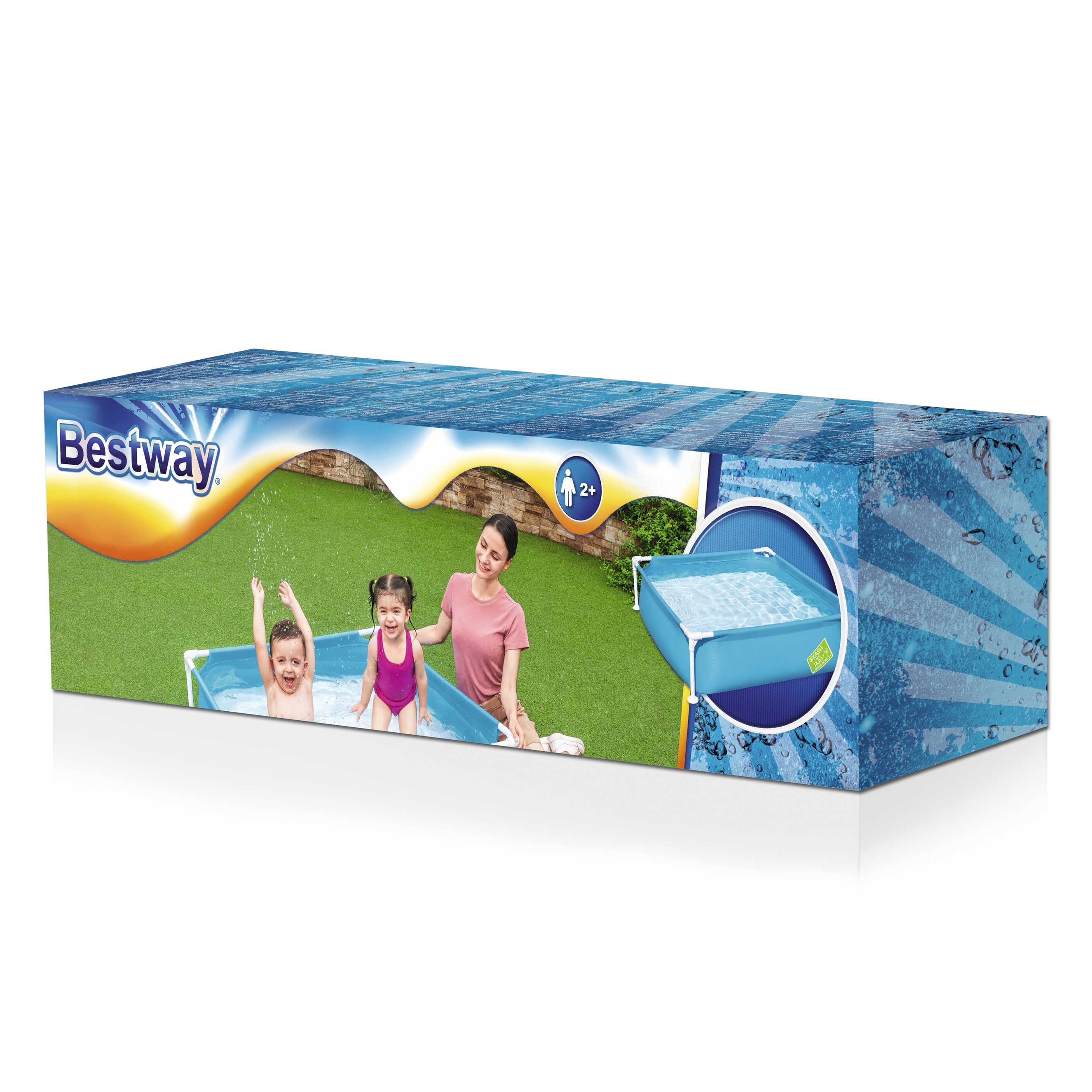 Bestway Kinderpool 122 x 122 x 30 cm
