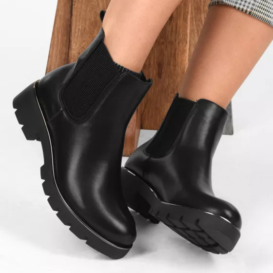 Bottines NOIR MERRY SCOTT