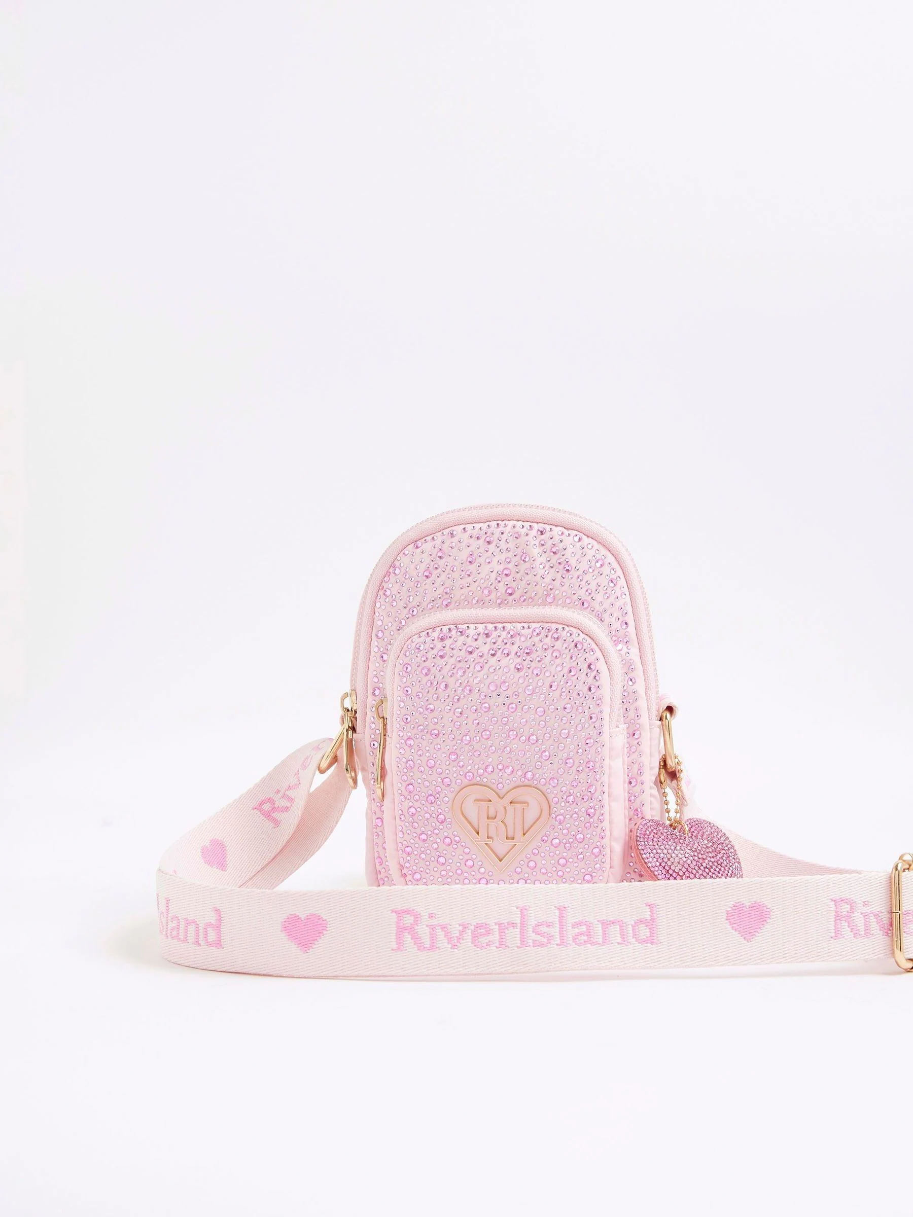 Roze - River Island Heatseal Festival Bag