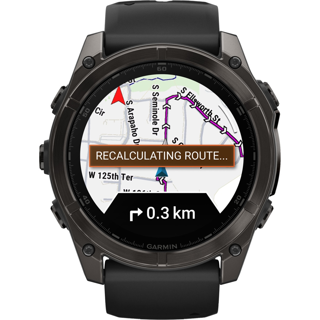 Garmin Fenix 8 - 51mm AMOLED Sapphire Schwarz / Carbongrau