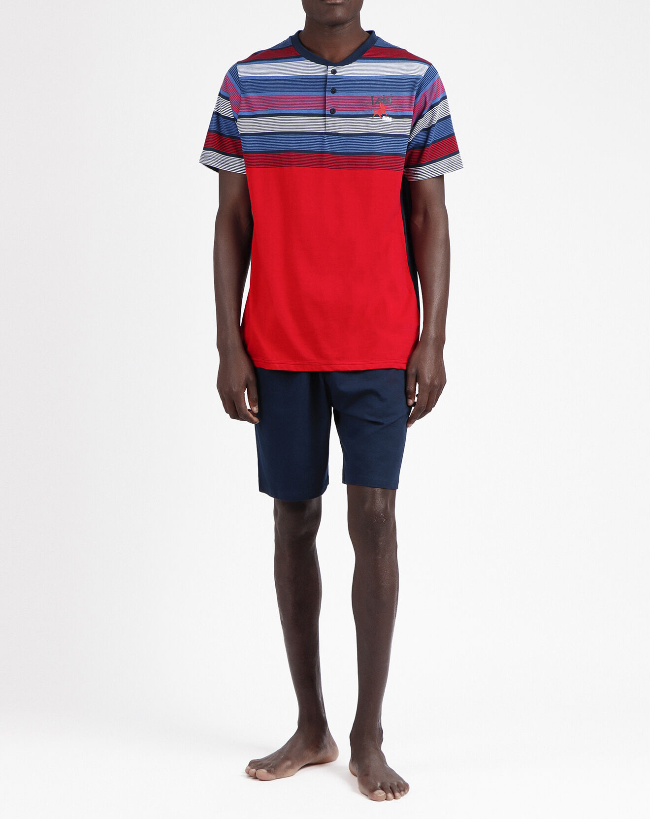 Lois Pyjama T-Shirt & Short Adam rouge