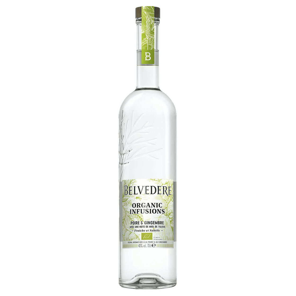 Vodka Belvedere Infusion poire et gingembre bio