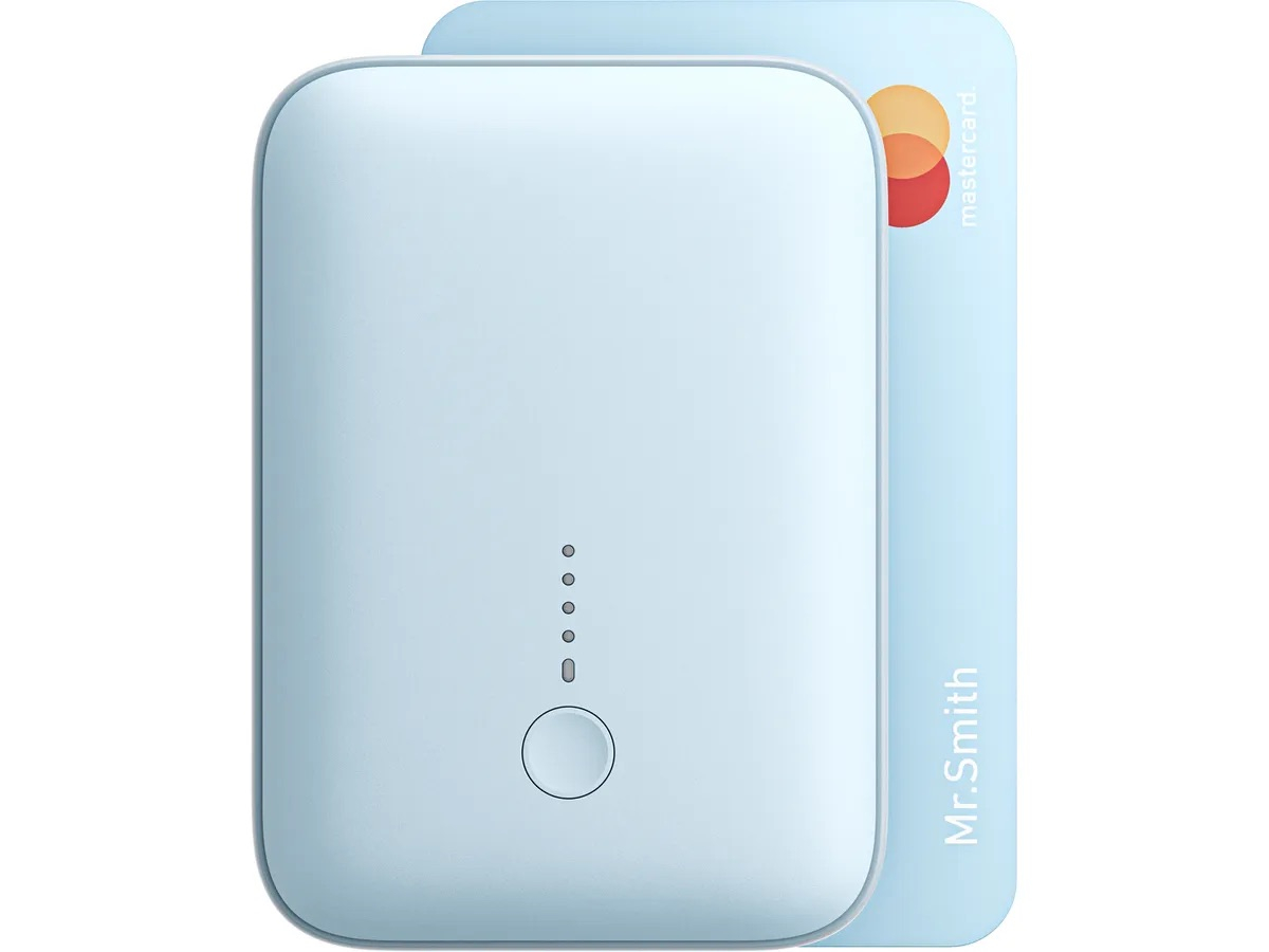 (20W) Spark Mini 10000mAh Powerbank USB C / USB A Ladegerät Power Delivery Quick Charge (PB-Y55 BL) - Blau
