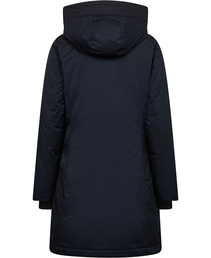 Tommy Hilfiger NYLON MIX PADDED HOODED PARKA Desert sky