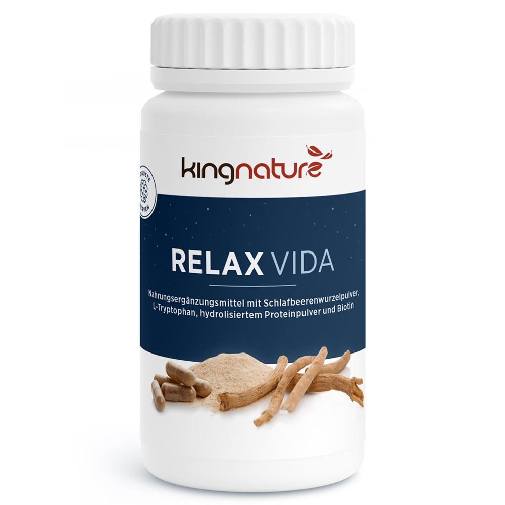 KINGNATURE Relax Vida Kaps Ds 60 Stk