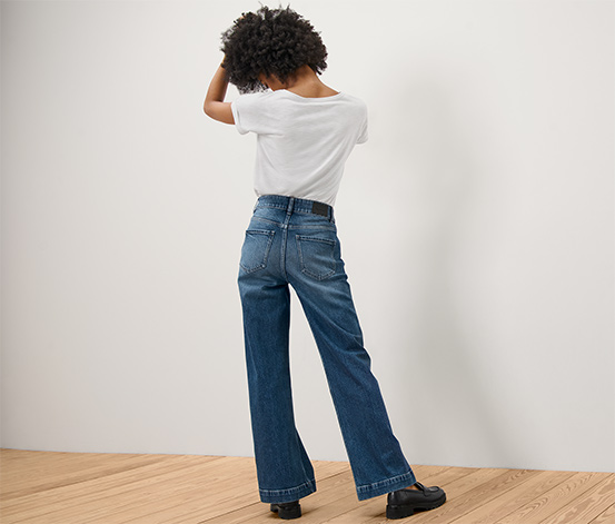 Wide Leg Jeans – Fit »Viki«