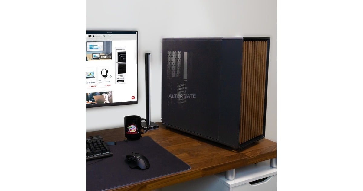 ALTERNATEWorkstation Expert Core i9 pc-systeem  (Zwart | Core i9-14900K | UHD Graphics 770 | 64 GB | 2 TB SSD)