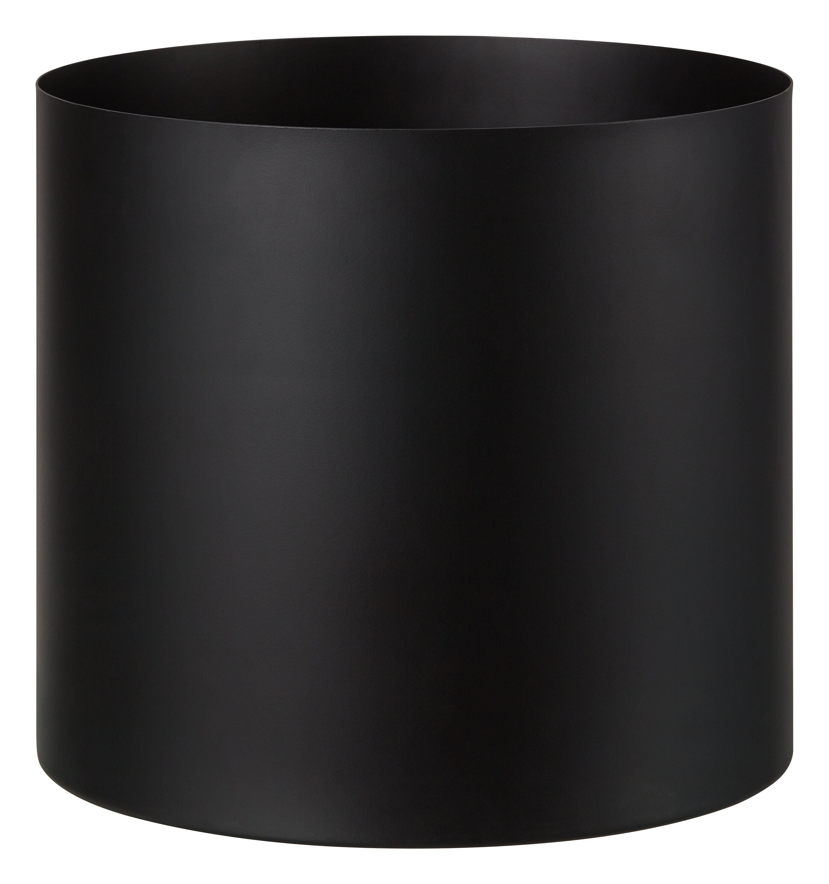 TRAVIS Pflanzentopf - Schwarz / H: 28.0 cm