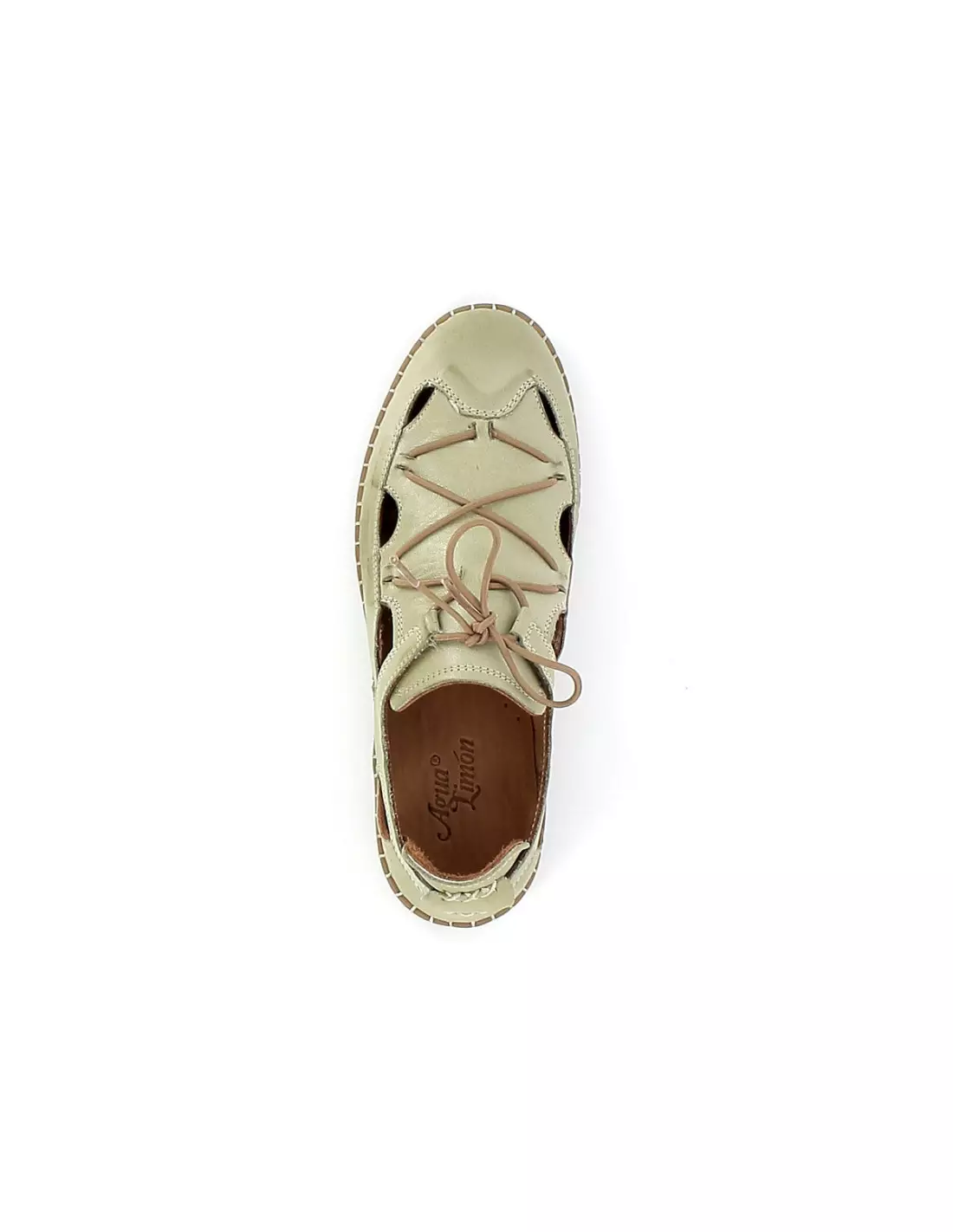 AGUA LIMON 30206 - Mocassins & bateaux Kaki