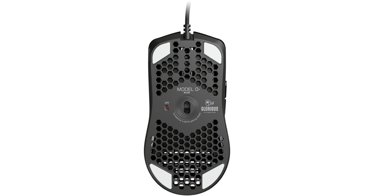 GloriousModel O- gaming muis  (Zwart (mat), 12.000 dpi, RGB leds)