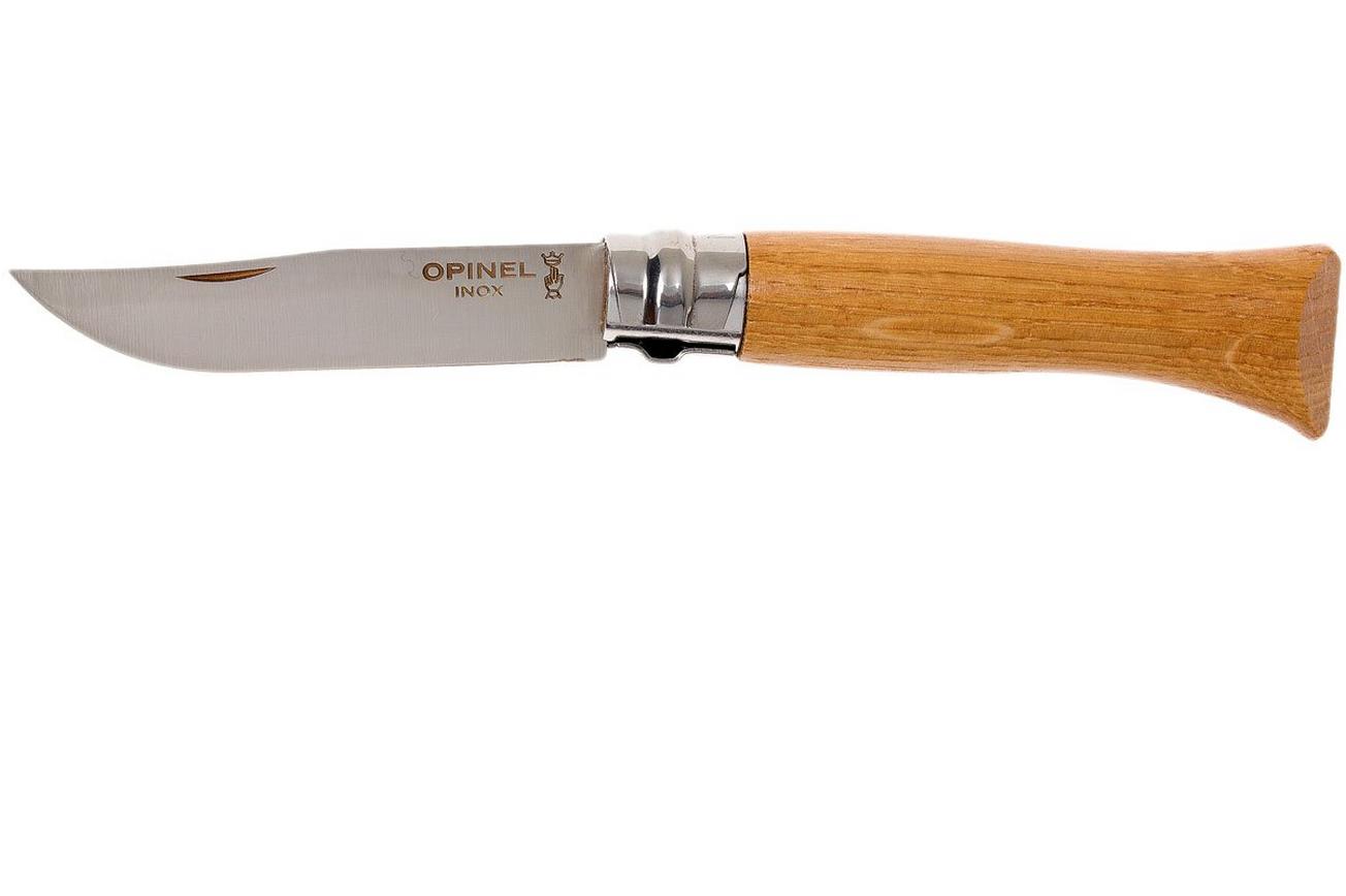 Opinel zakmes No. 6 Luxury Range, RVS, eikenhout