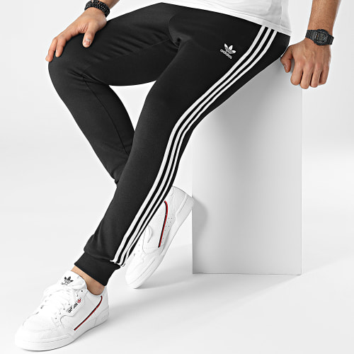 Pantalon Jogging A Bandes SST TP Prime Blue GF0210 Noir Blanc