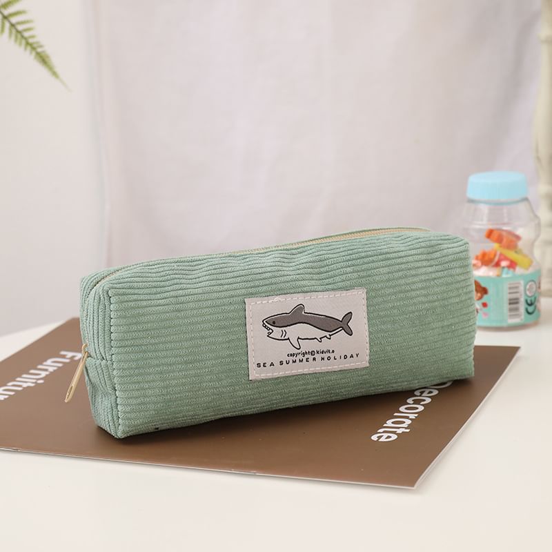 Ikiana - Shark Applique Rits Etui