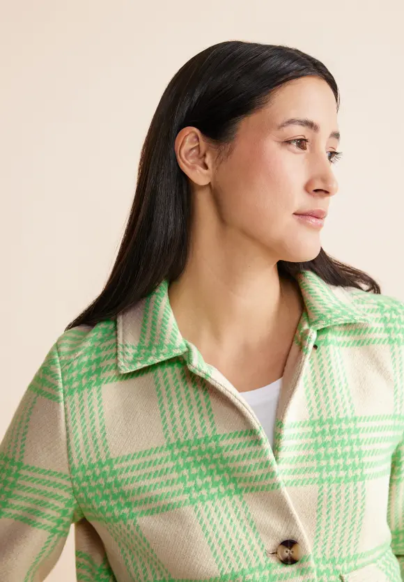 Kurze Karojacke - light spring green