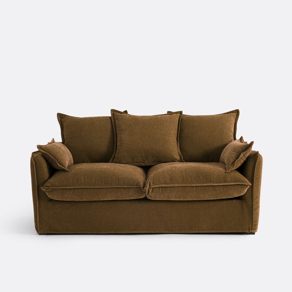 LA REDOUTE INTERIEURS<br>Sleapbank H14 cm, mistura de poliéster, Odna