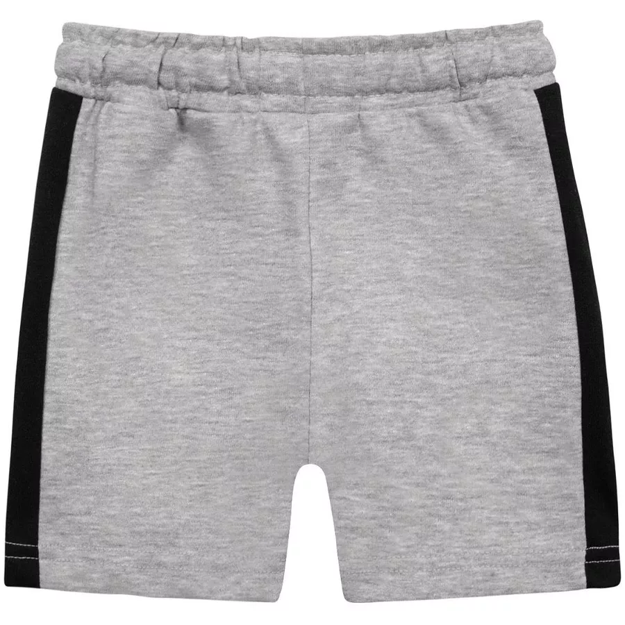 MINOTI Sweatshirt und Shorts im Set SchwarzGrau