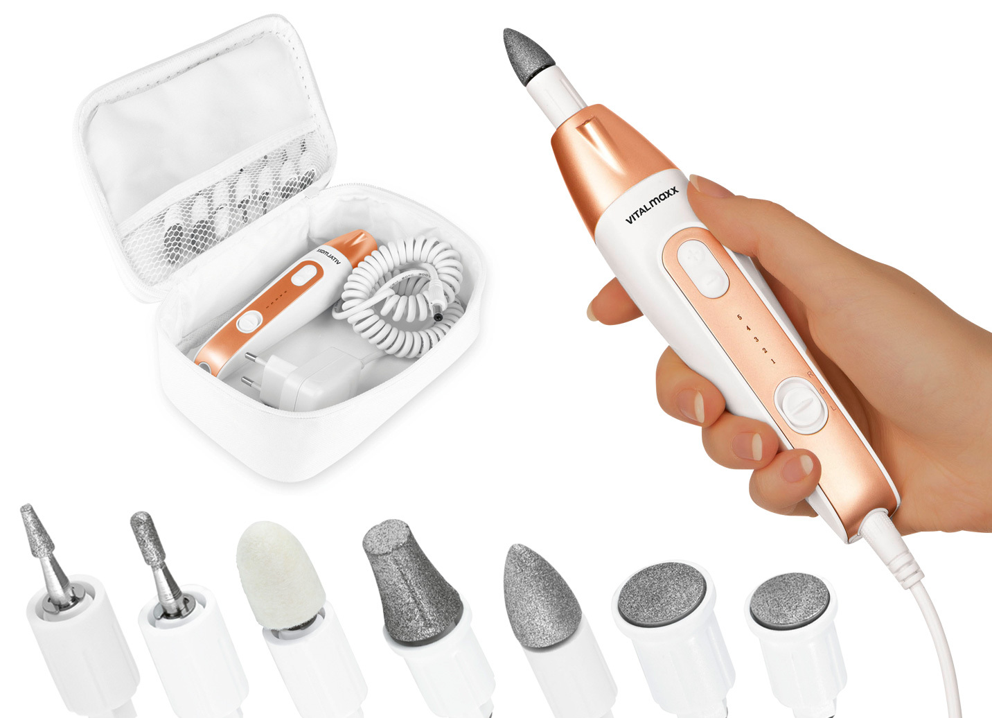 VITALmaxx Mani/&Pediküre-Set 7in1