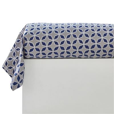 Linge de lit flanelle micro-motifs - BECQUET CRÉATION