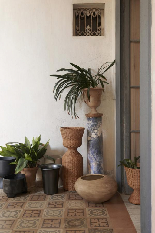 Ferm Living Dodu bloempot low