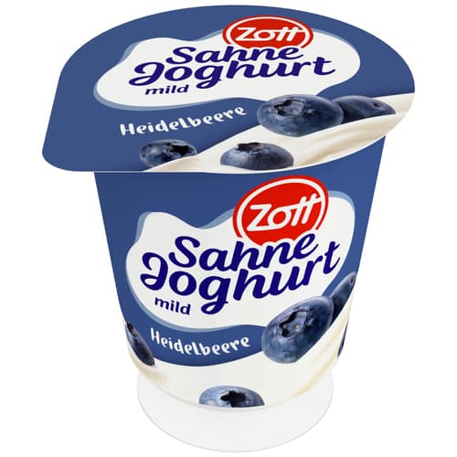 Zott Sahnejoghurt Heidelbeer