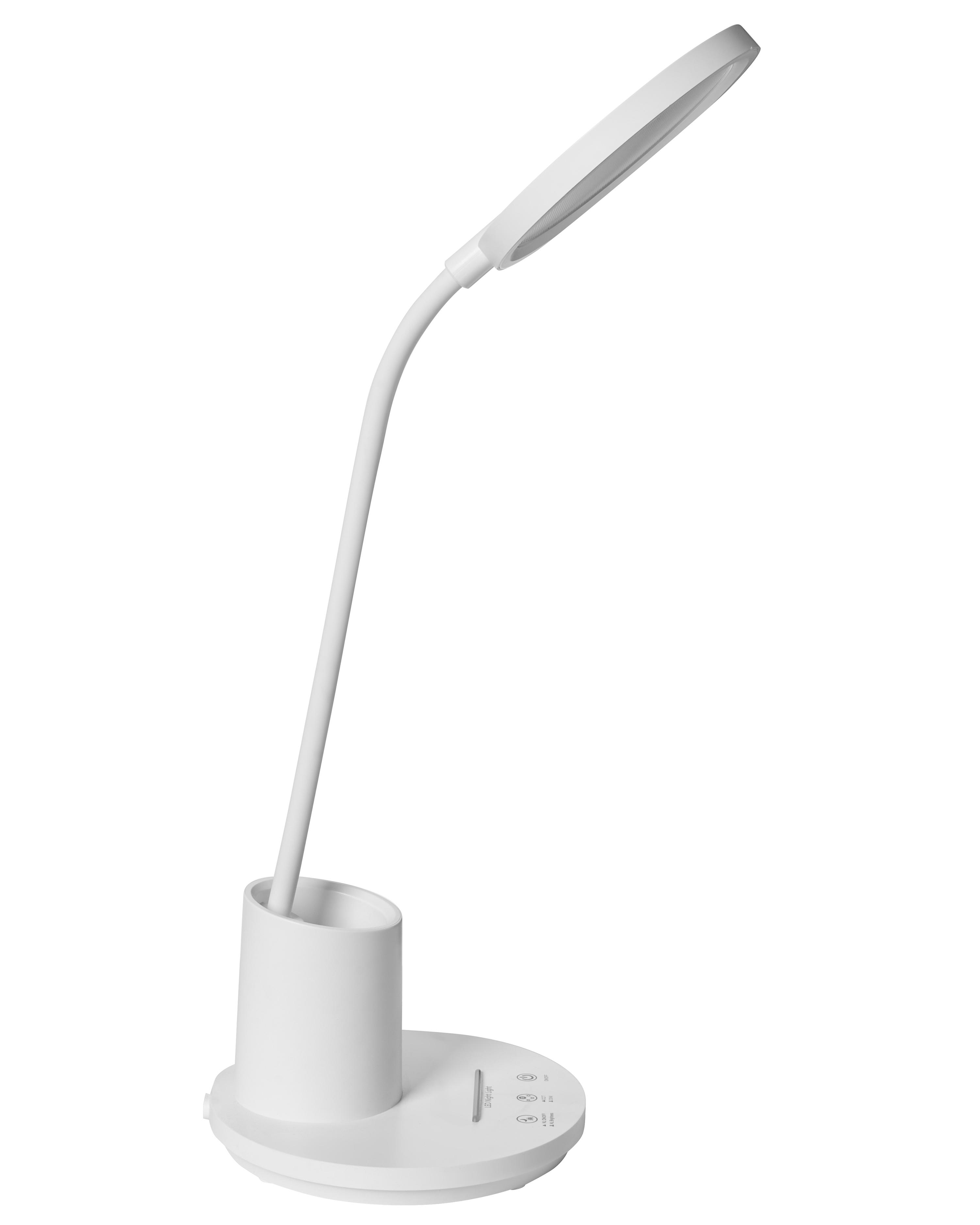 LED bureaulamp VELA met dimmer Wit
